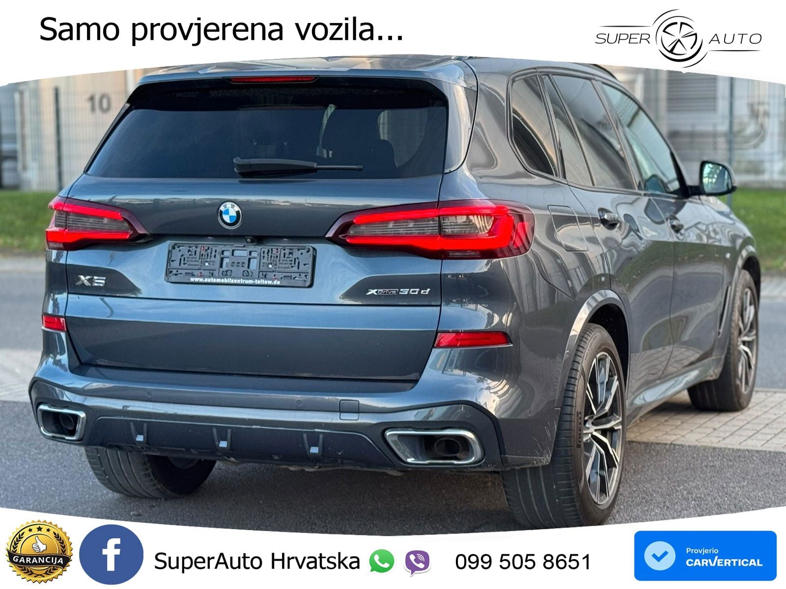 BMW X5 30d (286 KS) xDrive Steptronic M Sport LED+GR SJED+ACC