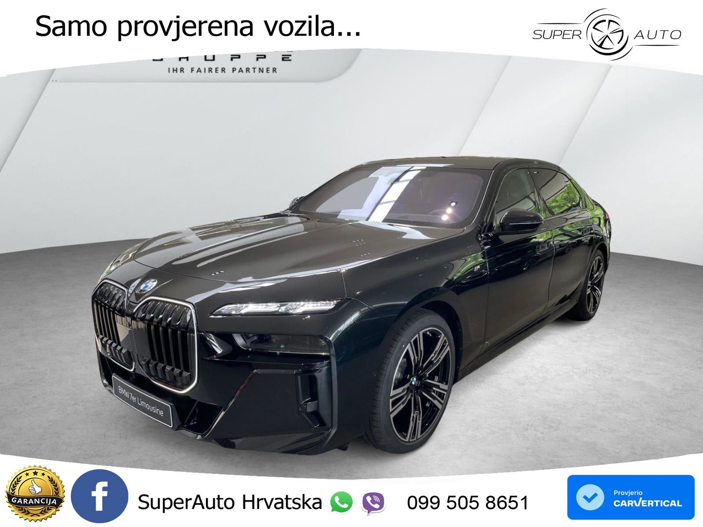 BMW 740d (299 KS) xDrive Steptronic M Sport ZRAČNI+ACC+GR SJED+KAM+PANO