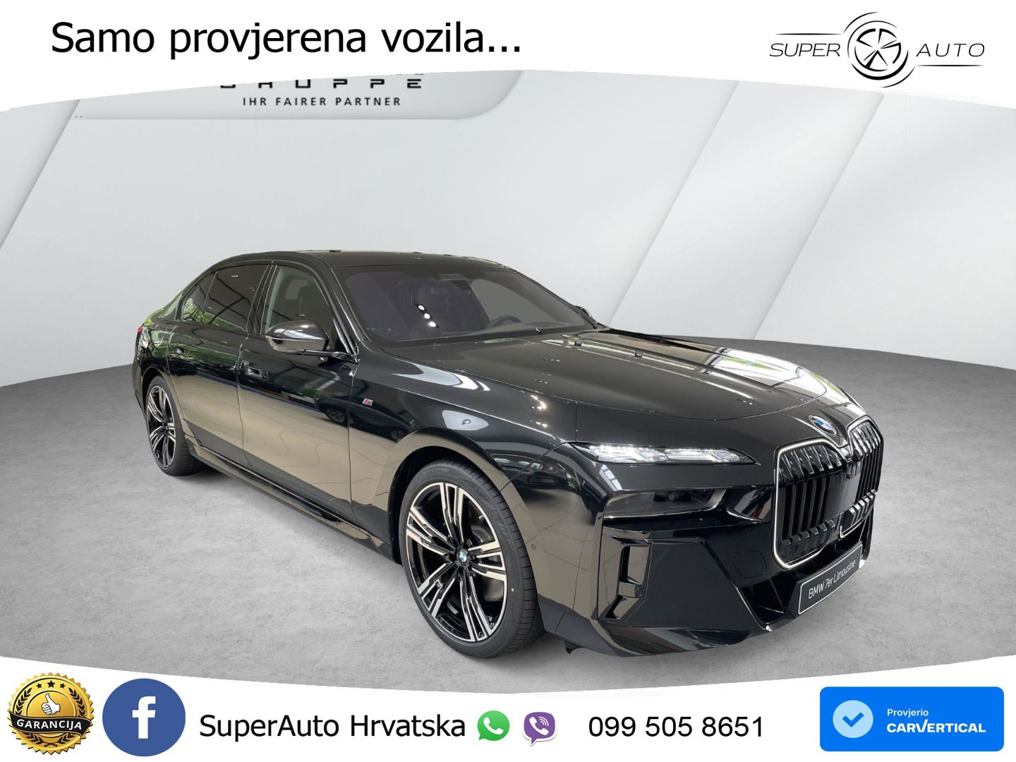 BMW 740d (299 KS) xDrive Steptronic M Sport ZRAČNI+ACC+GR SJED+KAM+PANO