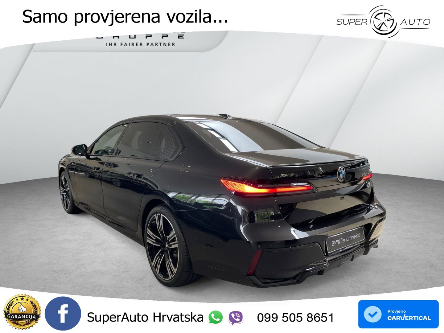 BMW 740d (299 KS) xDrive Steptronic M Sport ZRAČNI+ACC+GR SJED+KAM+PANO