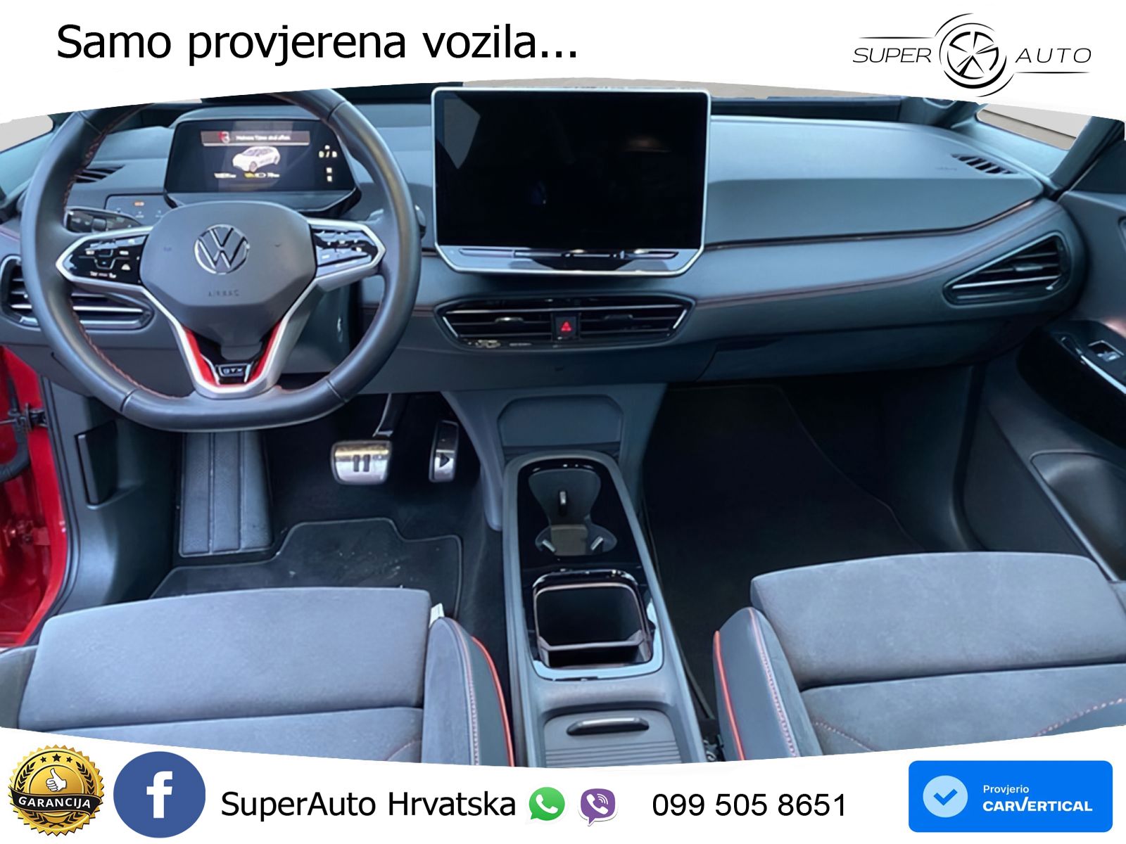 Volkswagen ID.3 GTX 84 kWh (286 KS) LED+GR SJED+ACC