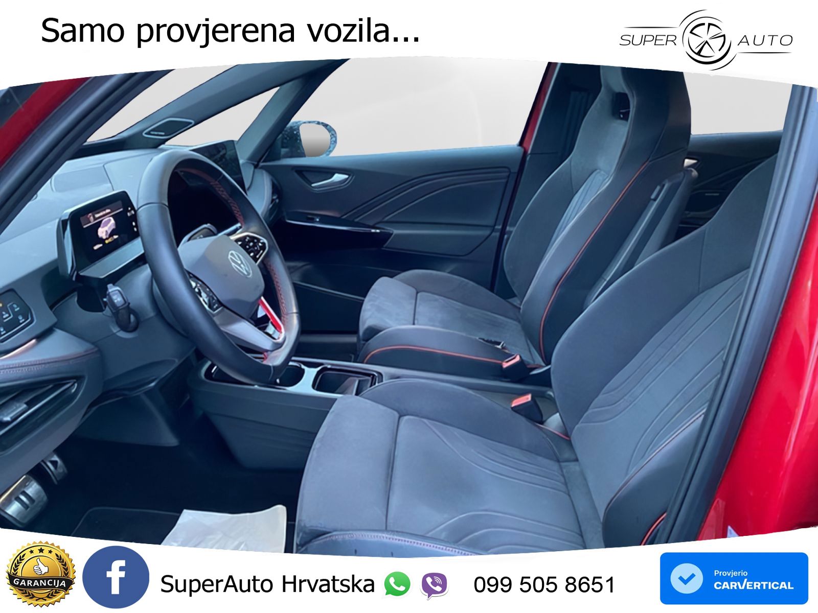 Volkswagen ID.3 GTX 84 kWh (286 KS) LED+GR SJED+ACC