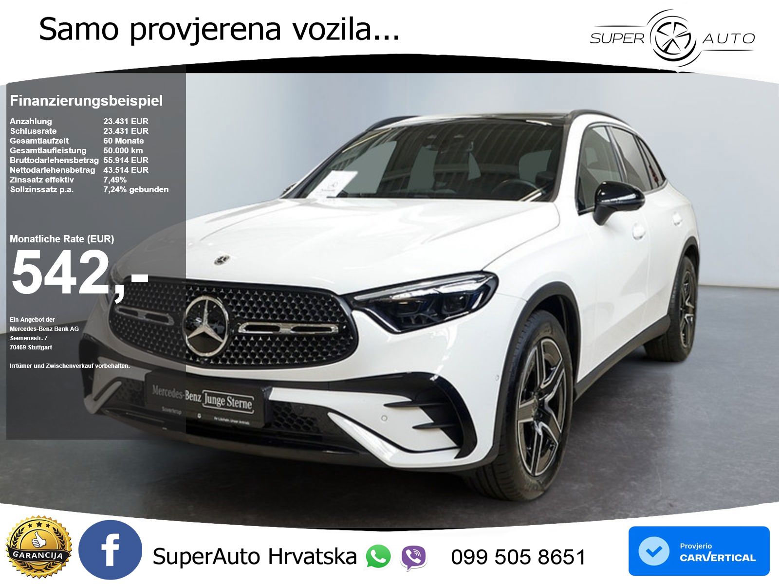 Mercedes GLC 450d (367 KS) 4MATIC 9G-TRONIC AMG ACC+HEAD+GR SJED+360+PANO