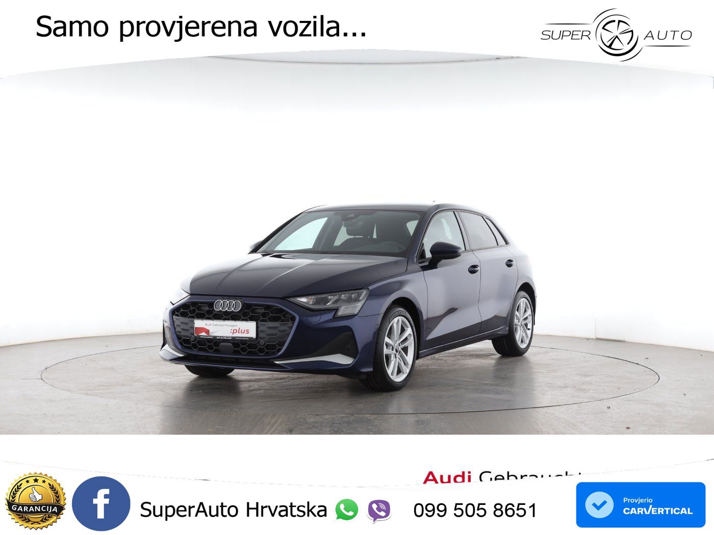 Audi A3 35 TFSI (150 KS) advanced LED+GR SJED+ACC