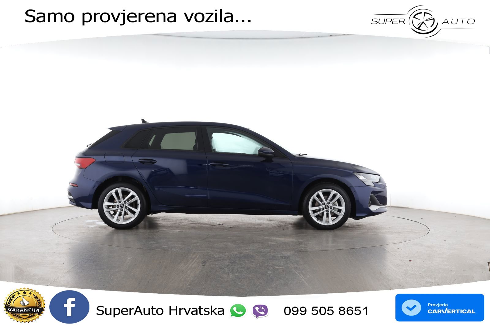 Audi A3 35 TFSI (150 KS) advanced LED+GR SJED+ACC