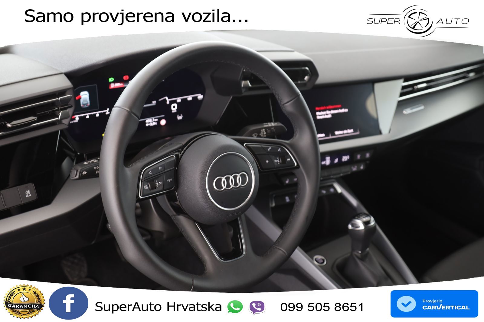 Audi A3 35 TFSI (150 KS) advanced LED+GR SJED+ACC