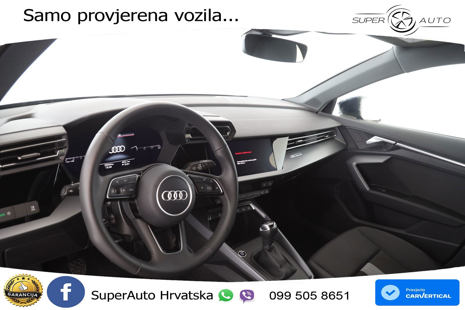 Audi A3 35 TFSI (150 KS) advanced LED+GR SJED+ACC