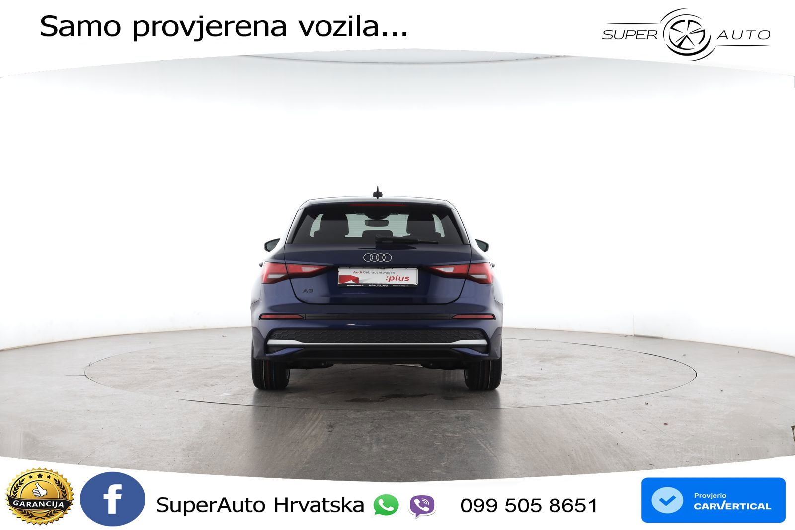 Audi A3 35 TFSI (150 KS) advanced LED+GR SJED+ACC