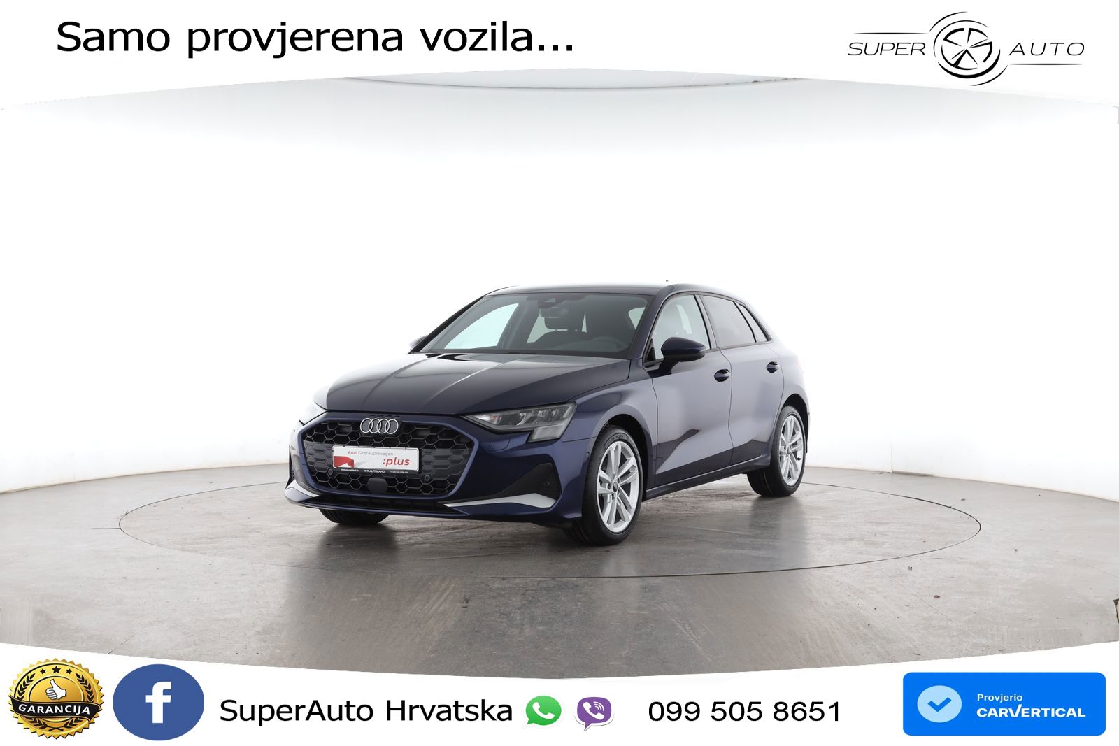 Audi A3 35 TFSI (150 KS) advanced LED+GR SJED+ACC