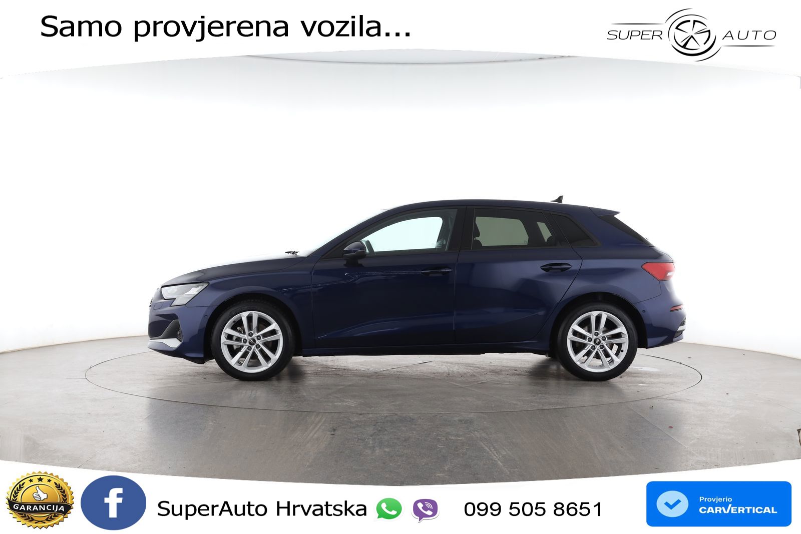 Audi A3 35 TFSI (150 KS) advanced LED+GR SJED+ACC
