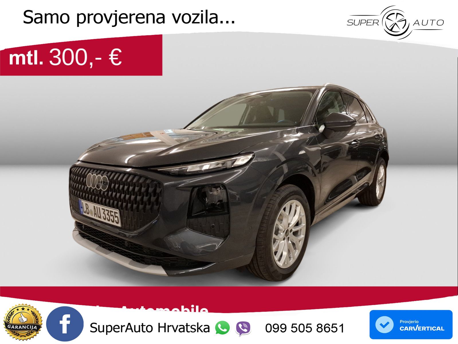 Audi Q3 1.5 TFSI (150 KS) S tronic LED+GR SJED+ACC