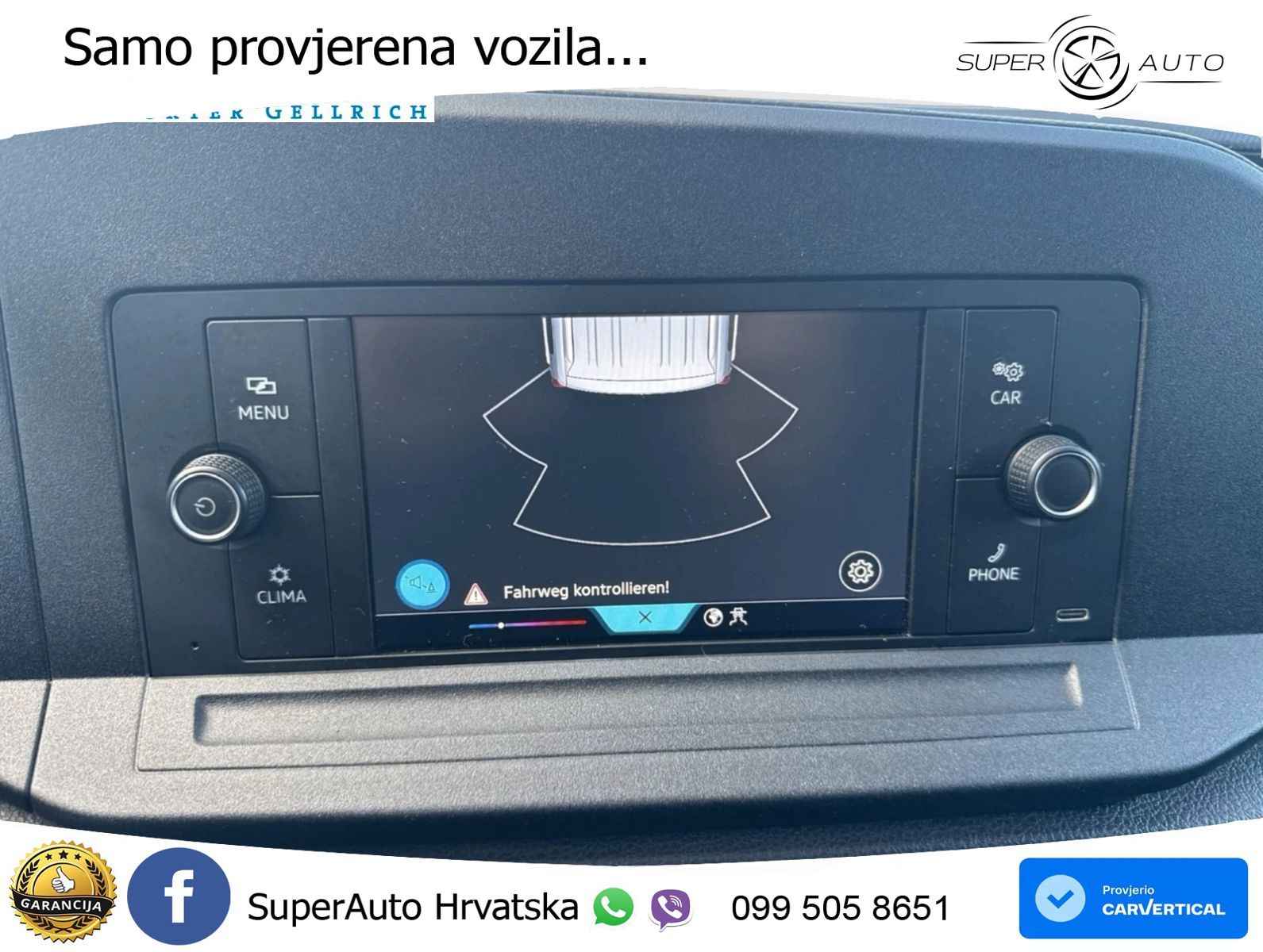 Volkswagen Caddy Cargo 4Motion Holzboden Bottausb. AHK 122 KS