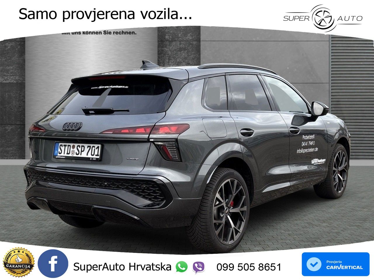 Audi Q3 2.0 TFSI (265 KS) quattro S tronic S line MATRIX+GR SJED+KAM