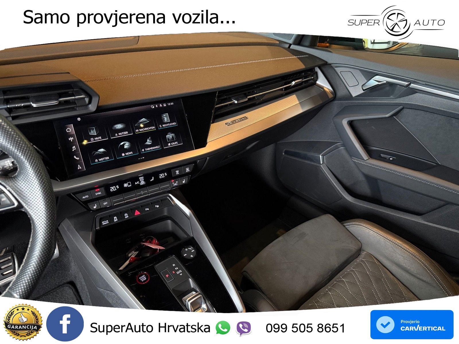 Audi S3 2.0 TFSI (310 KS) quattro S tronic LED+GR SJED+ACC