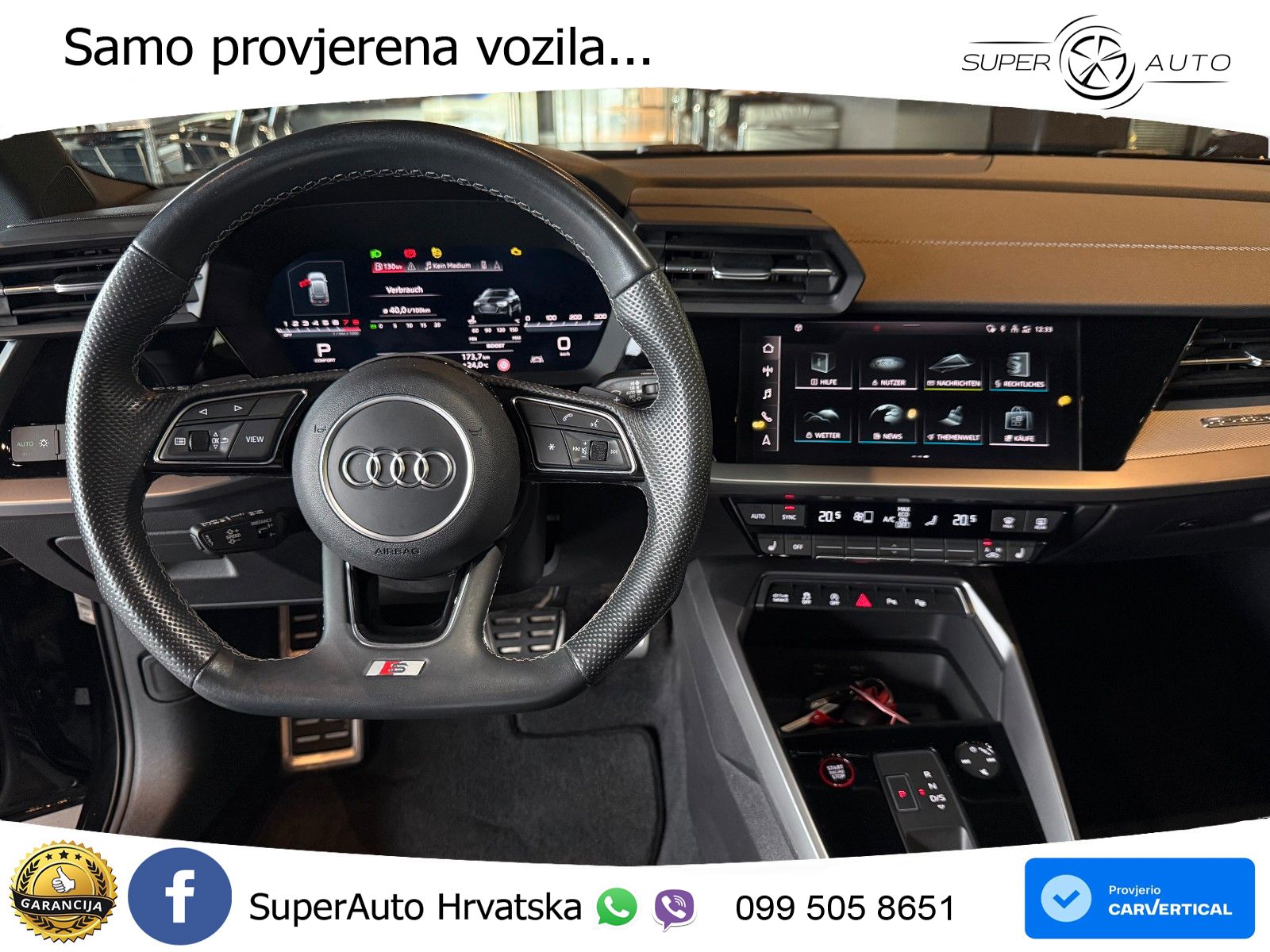 Audi S3 2.0 TFSI (310 KS) quattro S tronic LED+GR SJED+ACC