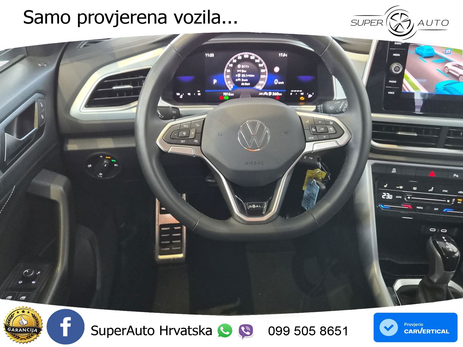 Volkswagen T-Roc 1.5 TSI (150 KS) DSG LED+GR SJED+ACC