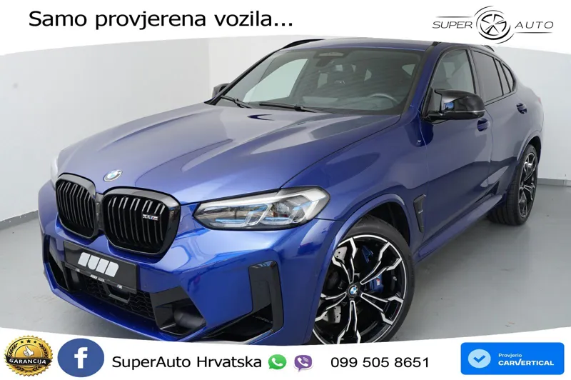 BMW X4 M Competition 3.0 (510 KS) xDrive Steptronic LED+GR SJED+ACC