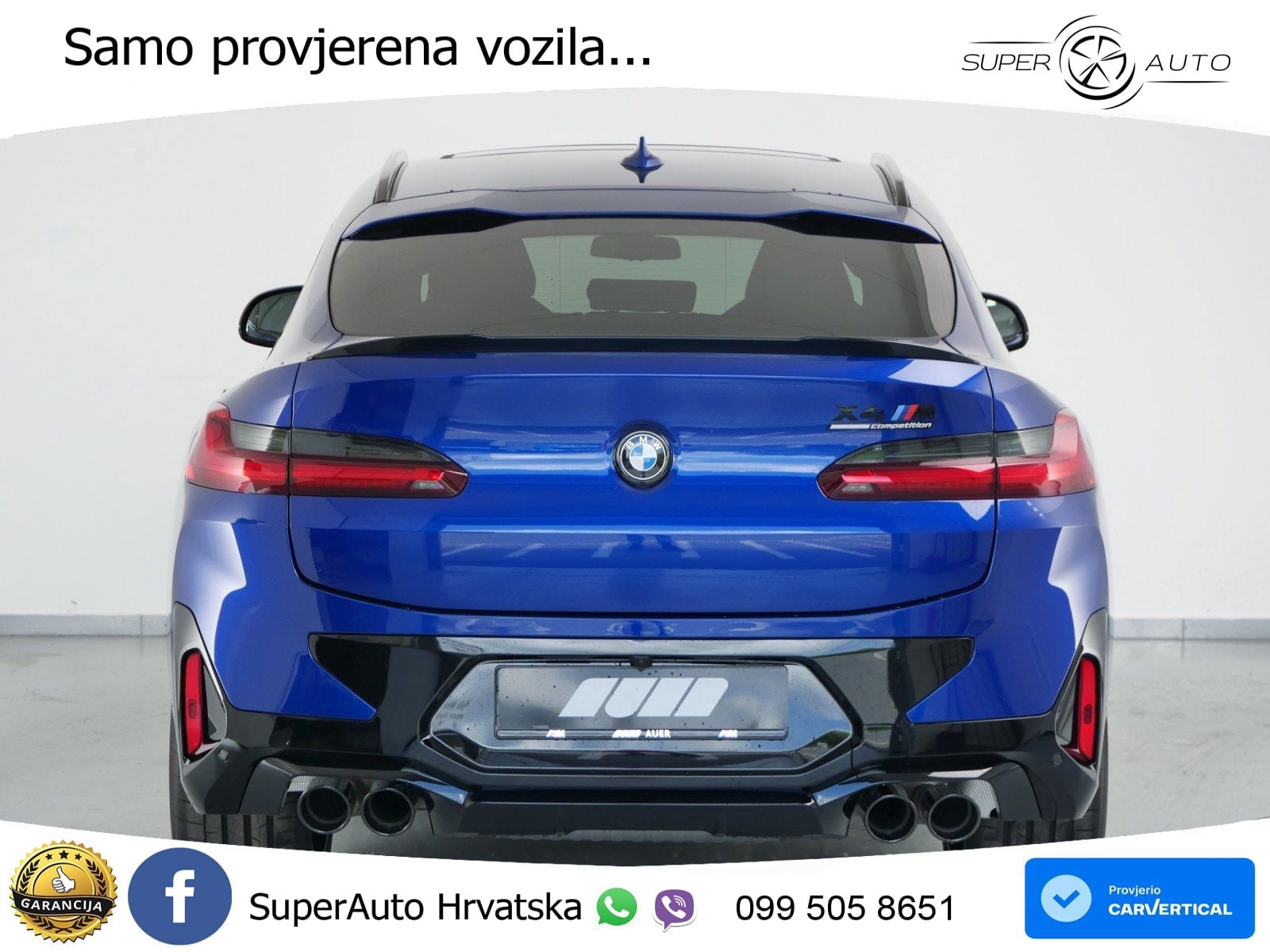 BMW X4 M Competition 3.0 (510 KS) xDrive Steptronic LED+GR SJED+ACC