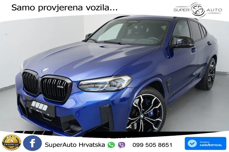BMW X4 M Competition 3.0 (510 KS) xDrive Steptronic LED+GR SJED+ACC