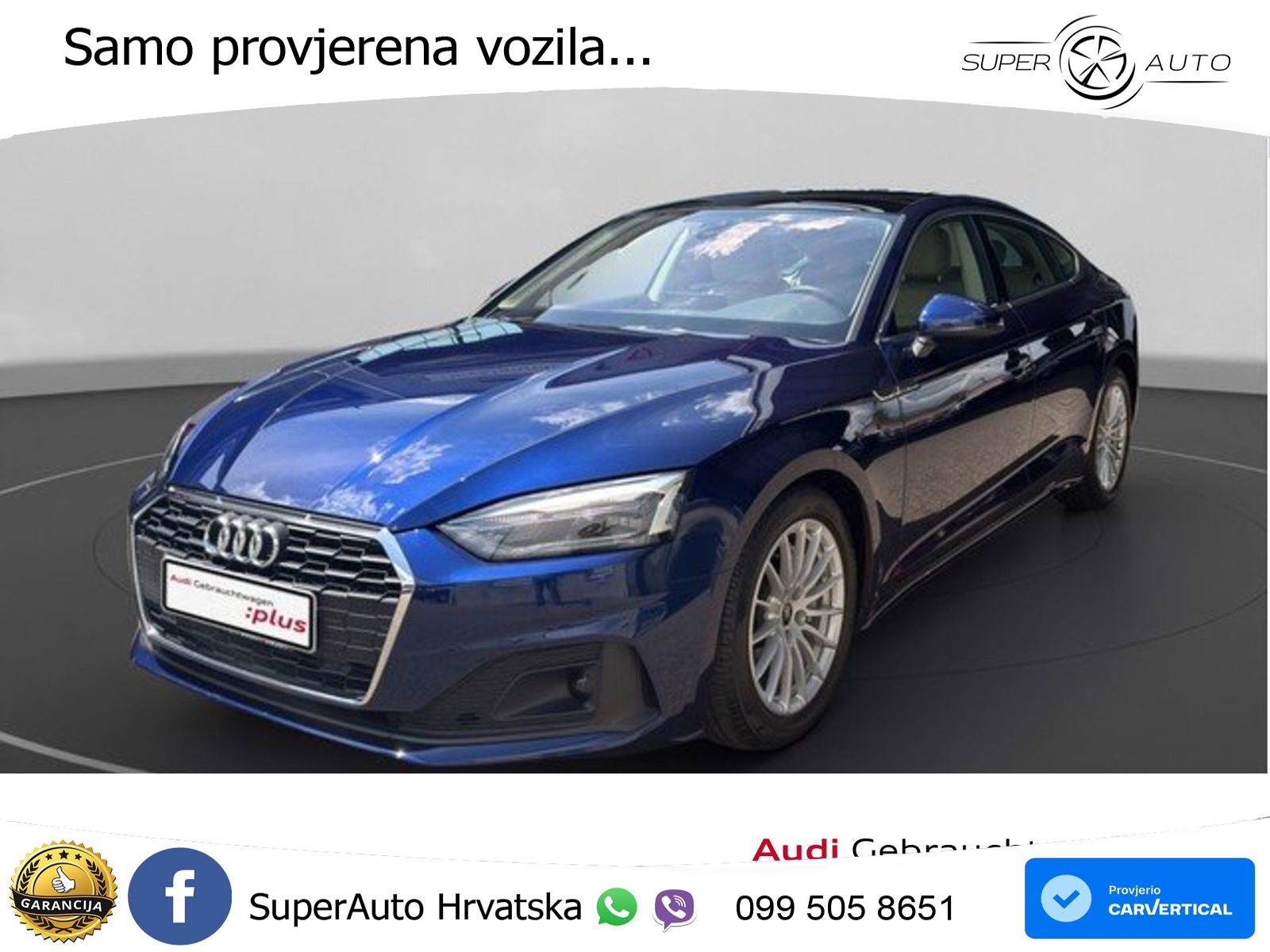 Audi A5 Sportback  40 TFSI (204 KS) S tronic