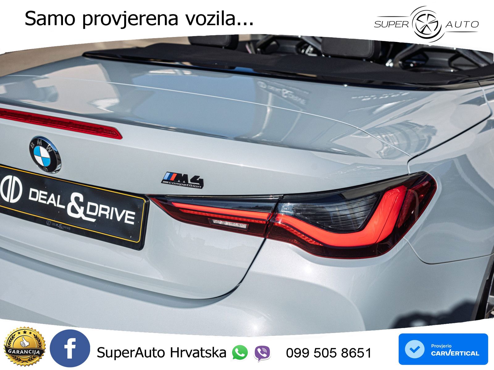 BMW M4 Convertible Competition 3.0 (510 KS) xDrive Steptronic LED+GR SJED+ACC