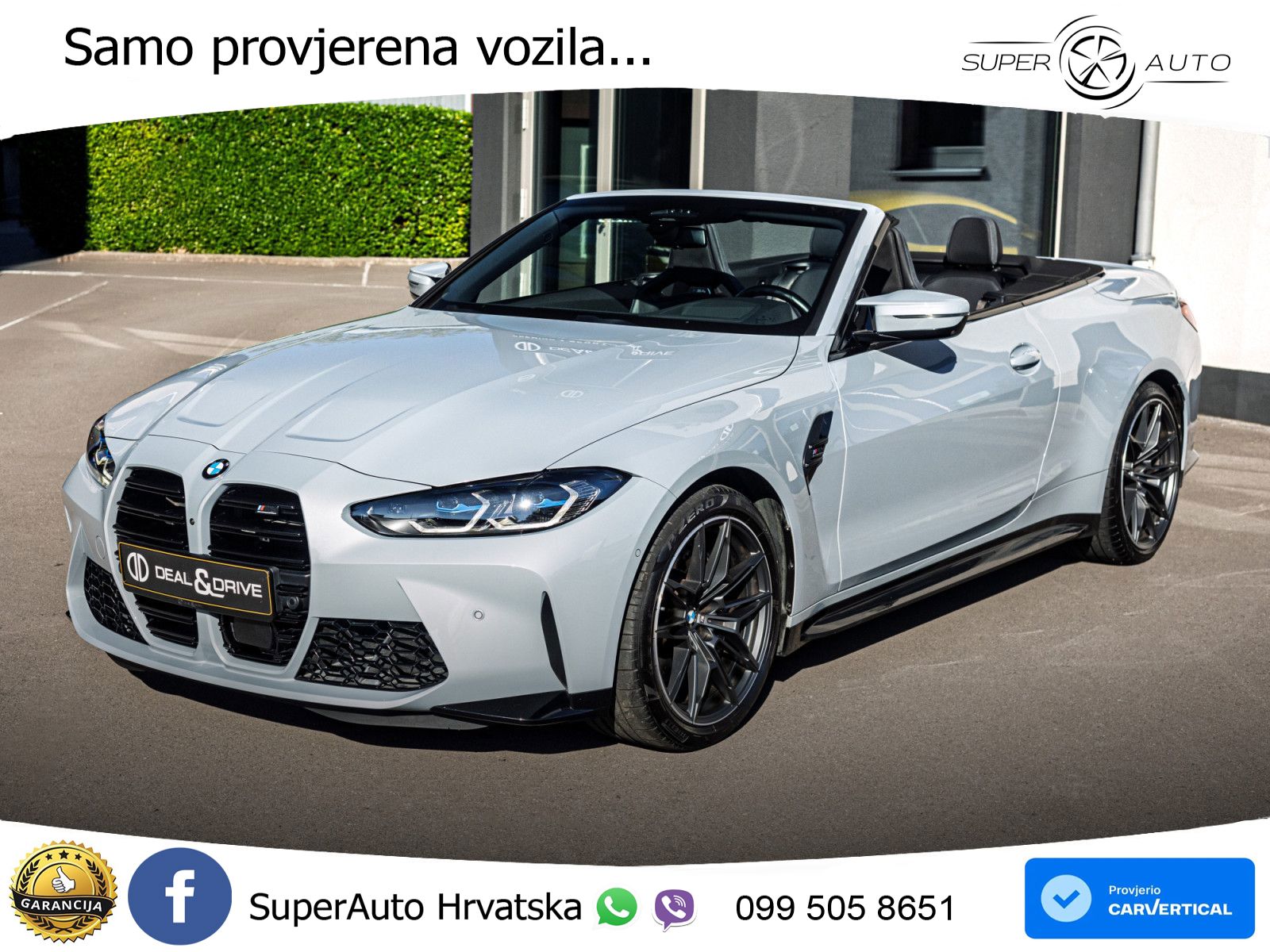 BMW M4 Convertible Competition 3.0 (510 KS) xDrive Steptronic LED+GR SJED+ACC