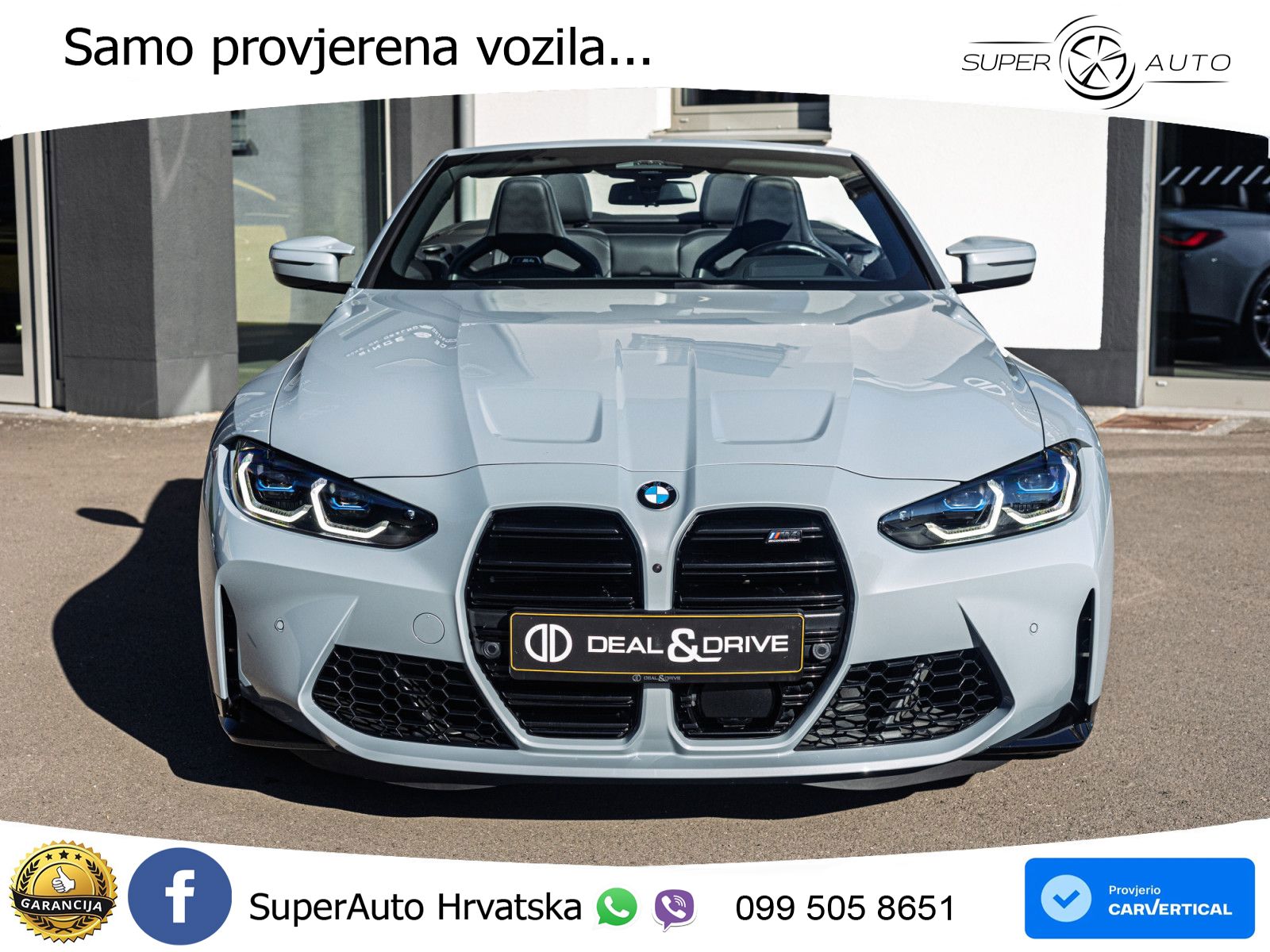 BMW M4 Convertible Competition 3.0 (510 KS) xDrive Steptronic LED+GR SJED+ACC