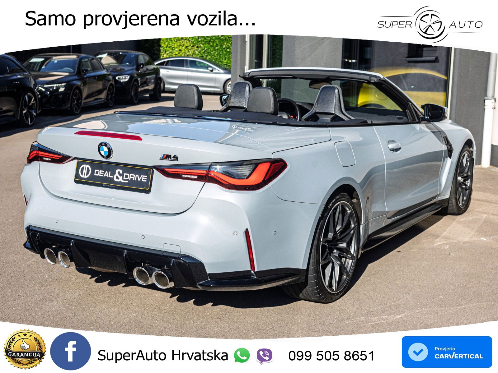 BMW M4 Convertible Competition 3.0 (510 KS) xDrive Steptronic LED+GR SJED+ACC