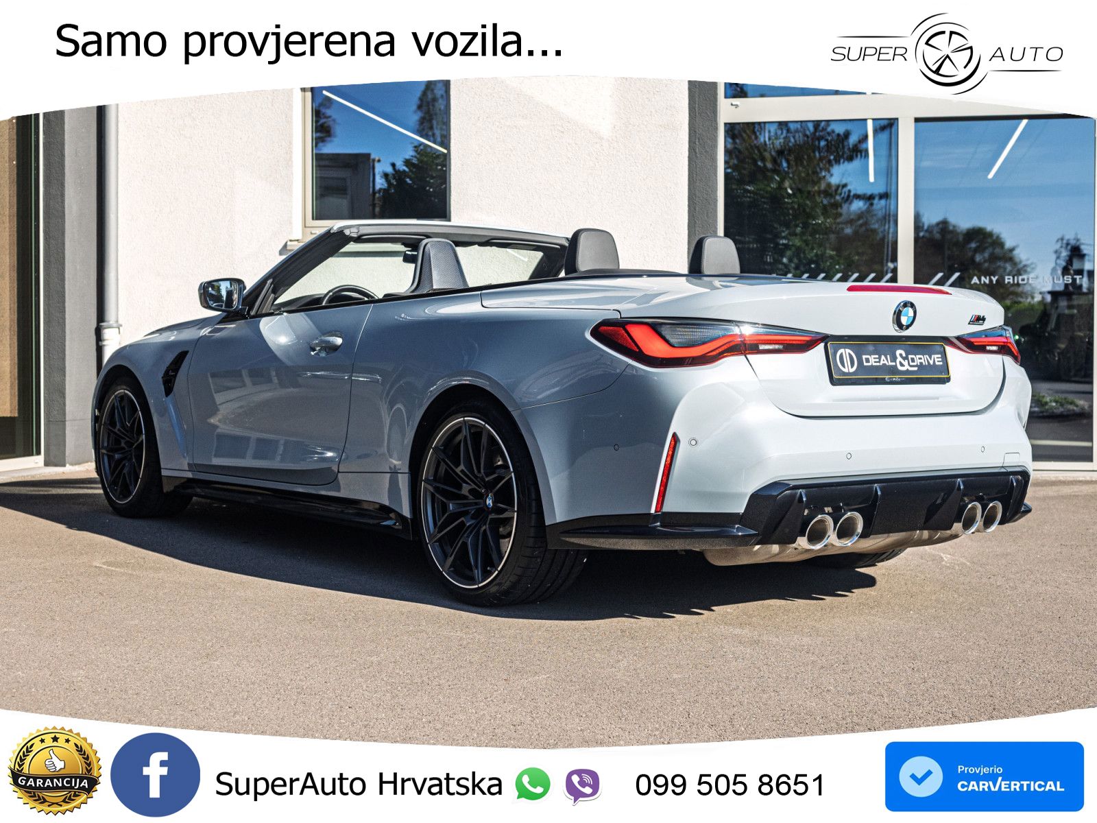BMW M4 Convertible Competition 3.0 (510 KS) xDrive Steptronic LED+GR SJED+ACC