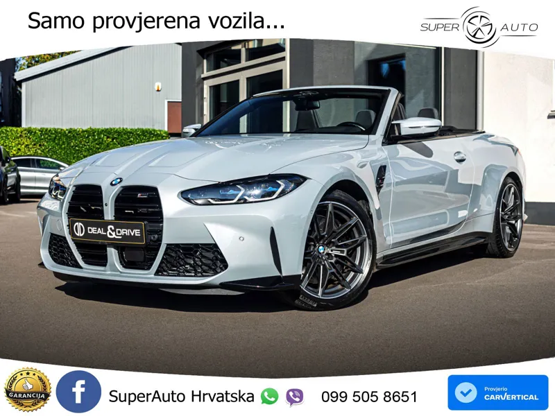 BMW M4 Convertible Competition 3.0 (510 KS) xDrive Steptronic LED+GR SJED+ACC