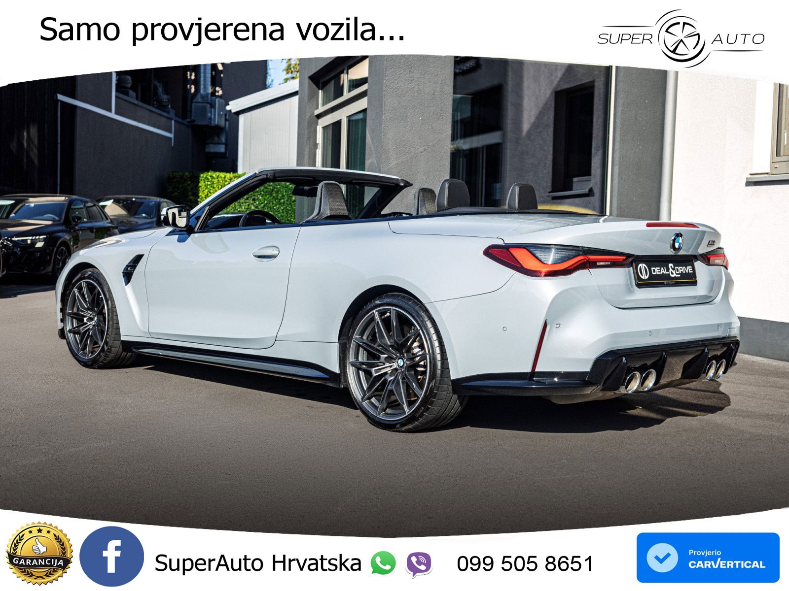 BMW M4 Convertible Competition 3.0 (510 KS) xDrive Steptronic LED+GR SJED+ACC