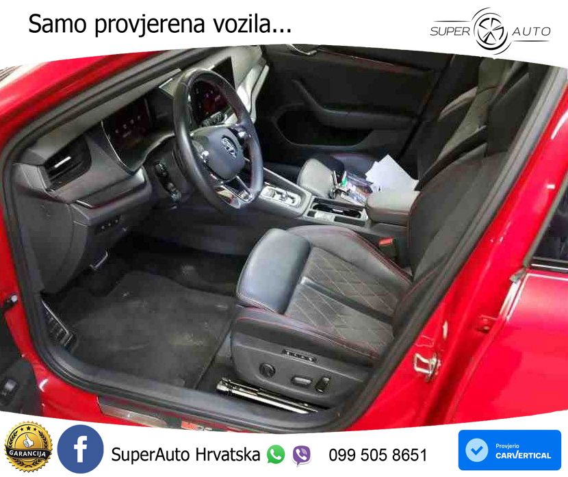Škoda Octavia Combi RS 2.0 TDI (200 KS) DSG MATRIX+GR SJED+KAM