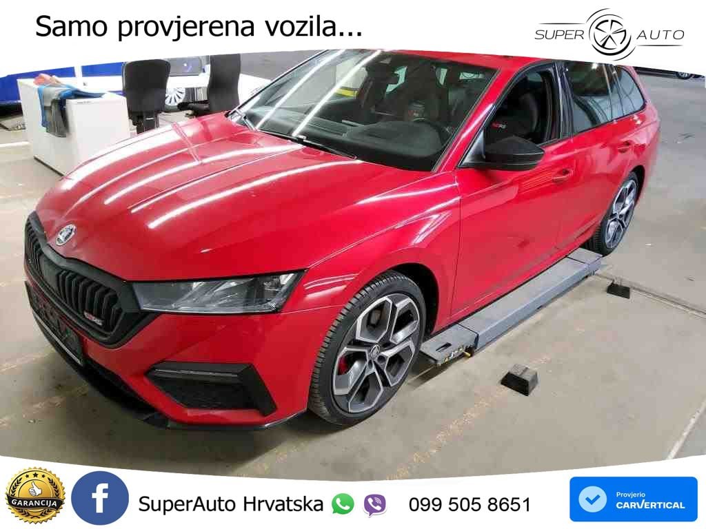 Škoda Octavia Combi RS 2.0 TDI (200 KS) DSG MATRIX+GR SJED+KAM
