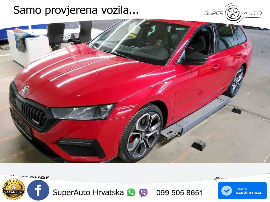 Škoda Octavia Combi RS 2.0 TDI (200 KS) DSG MATRIX+GR SJED+KAM