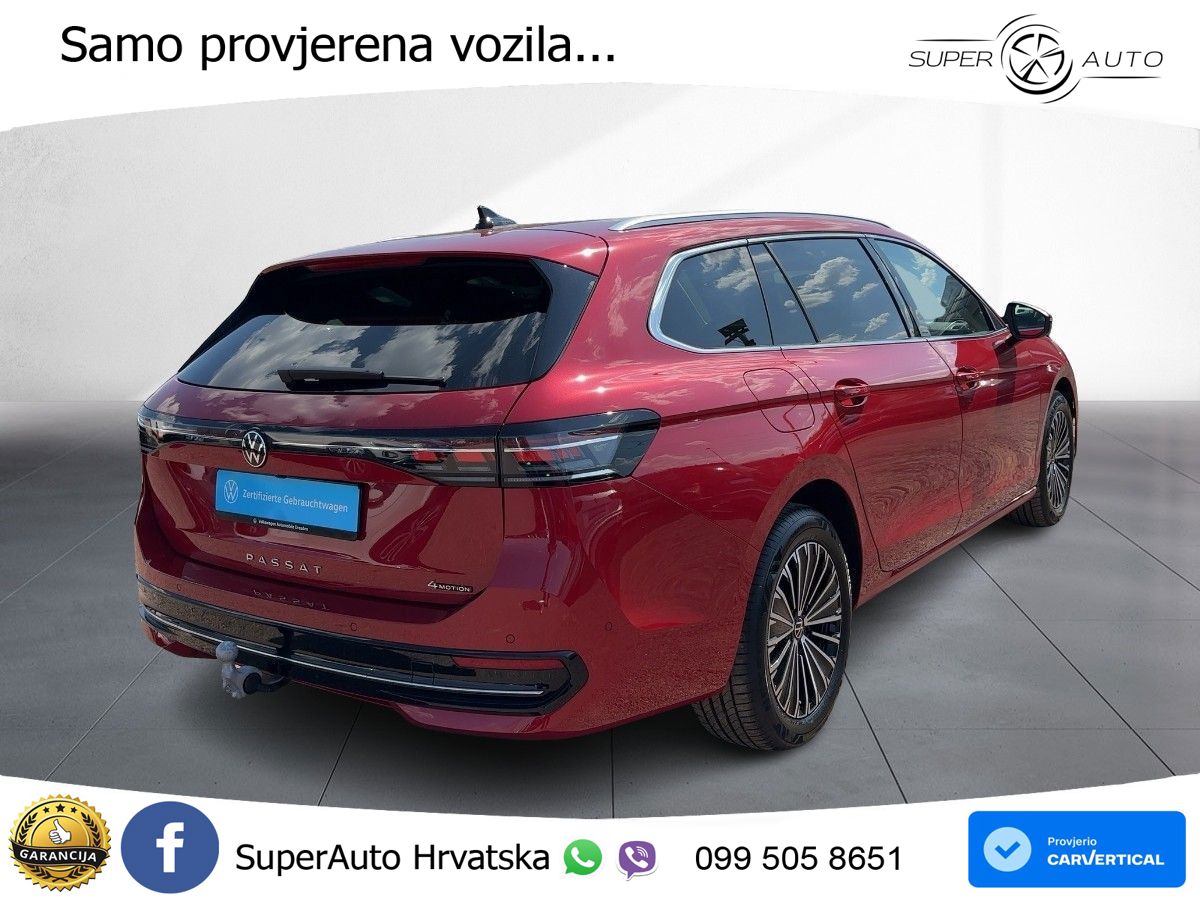 Volkswagen Passat Variant 2.0 TDI (193 KS) 4MOTION DSG Elegance LED+GR SJED+ACC