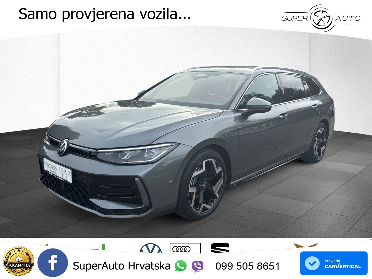 Volkswagen Passat Variant 2.0 TDI (193 KS) 4MOTION DSG R-Line MATRIX+GR SJED+KAM