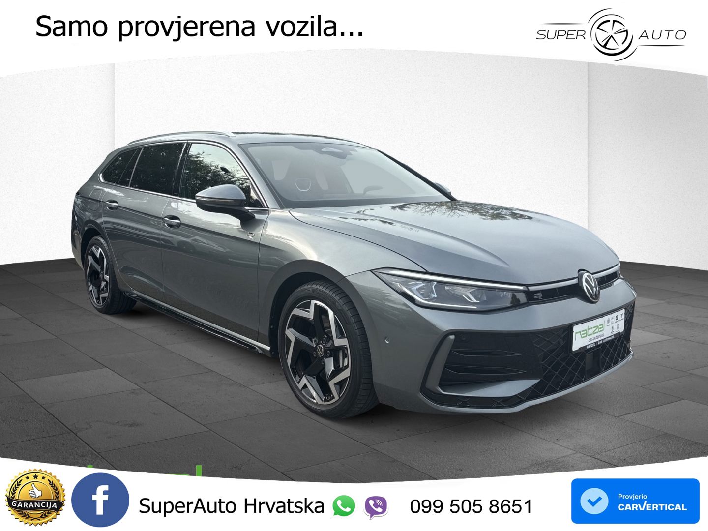 Volkswagen Passat Variant 2.0 TDI (193 KS) 4MOTION DSG R-Line MATRIX+GR SJED+KAM