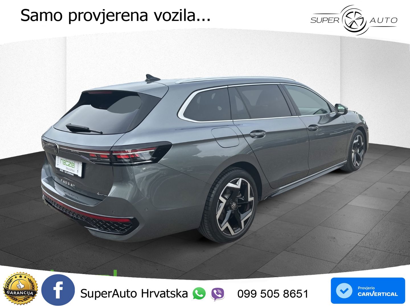 Volkswagen Passat Variant 2.0 TDI (193 KS) 4MOTION DSG R-Line MATRIX+GR SJED+KAM