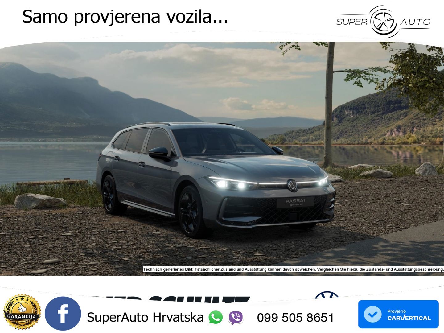 Volkswagen Passat Variant 1.5 TSI (272 KS) eHybrid DSG R-Line MATRIX+GR SJED+KAM