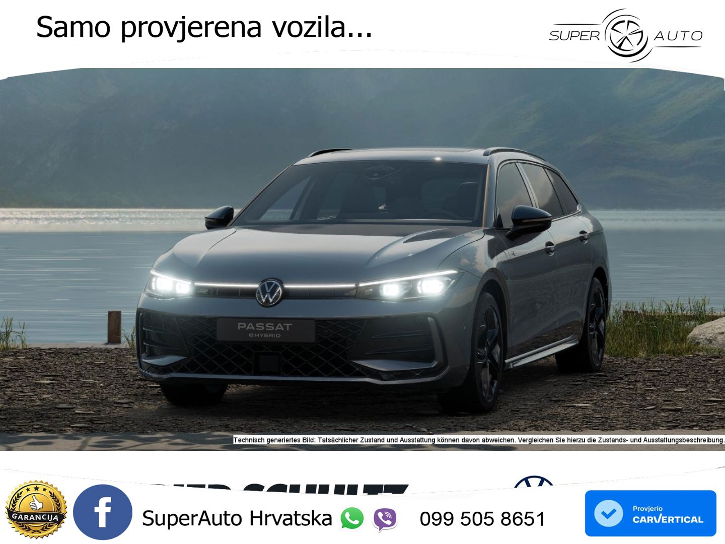 Volkswagen Passat Variant 1.5 TSI (272 KS) eHybrid DSG R-Line MATRIX+GR SJED+KAM