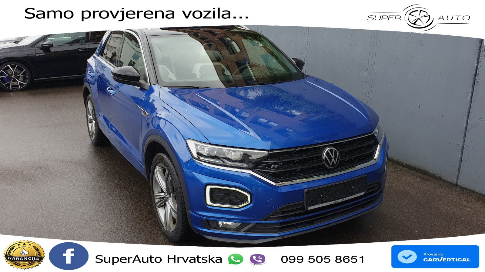 Volkswagen T-Roc 2.0 TDI (150 KS) 4M DSG R-Line LED+GR SJED+ACC