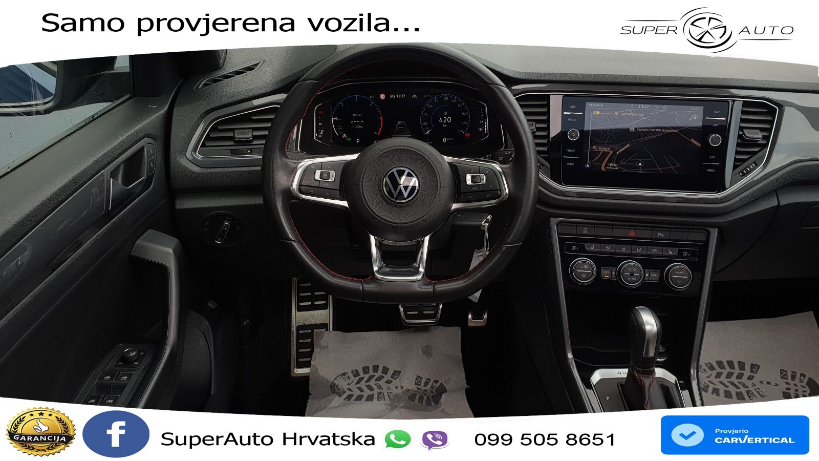 Volkswagen T-Roc 2.0 TDI (150 KS) 4M DSG R-Line LED+GR SJED+ACC