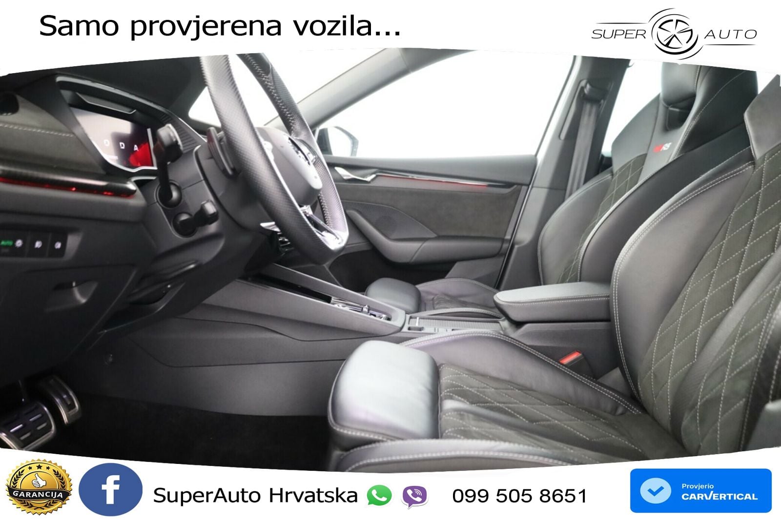 Škoda Octavia Combi RS 2.0 TDI (200 KS) DSG LED+GR SJED+ACC