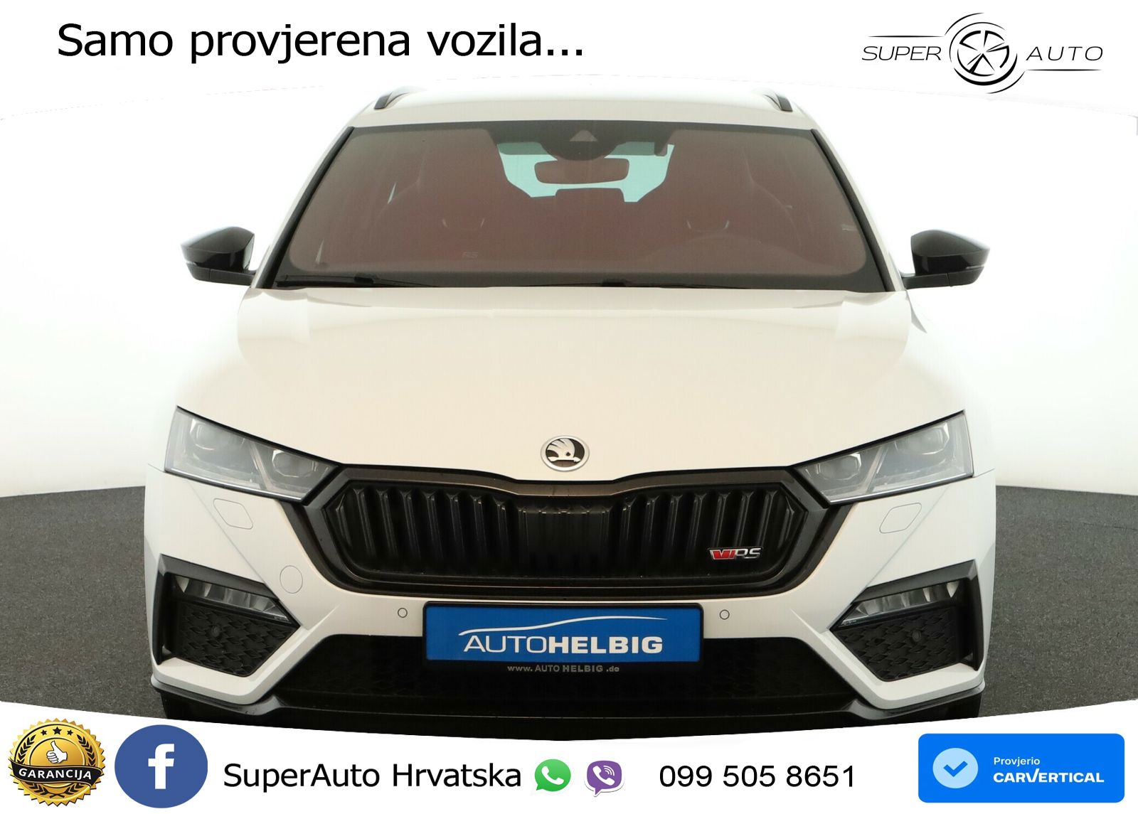 Škoda Octavia Combi RS 2.0 TDI (200 KS) DSG LED+GR SJED+ACC