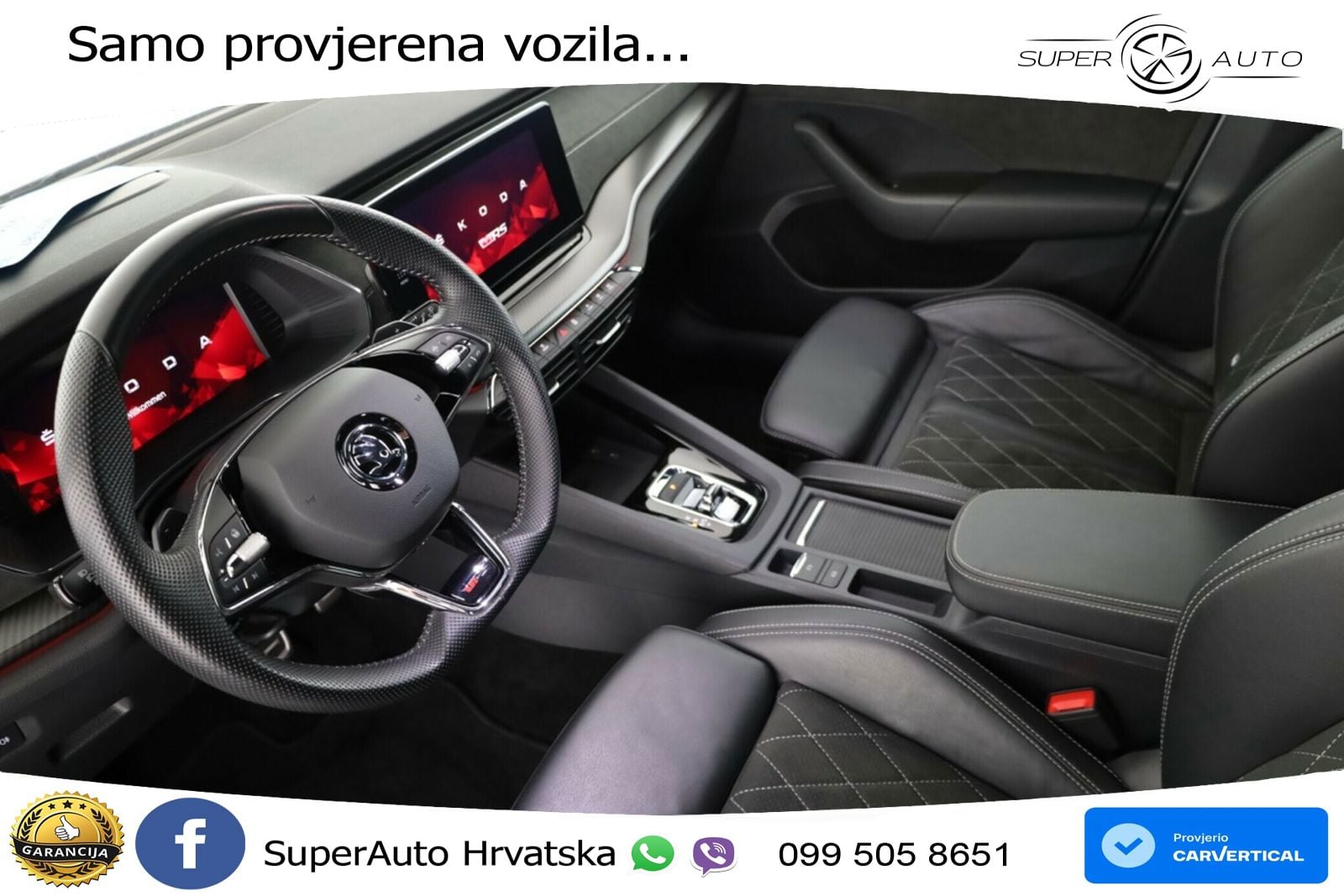 Škoda Octavia Combi RS 2.0 TDI (200 KS) DSG LED+GR SJED+ACC