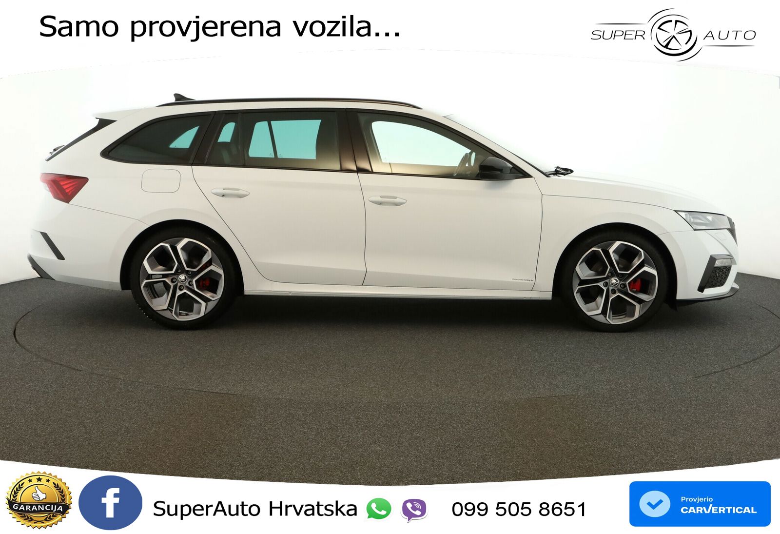 Škoda Octavia Combi RS 2.0 TDI (200 KS) DSG LED+GR SJED+ACC