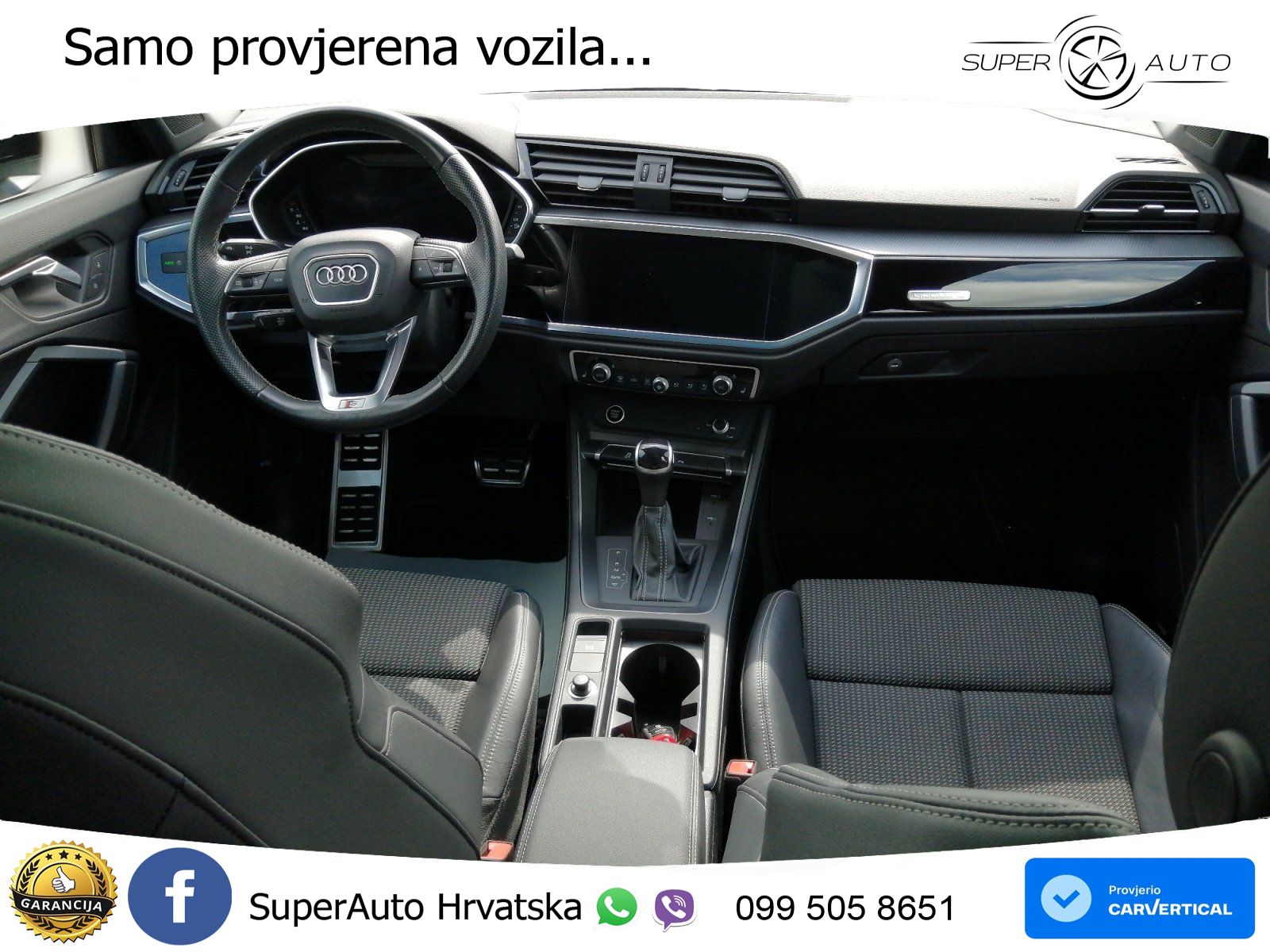 Audi Q3 40 TFSI (190 KS) quattro S tronic S line MATRIX+GR SJED+KAM