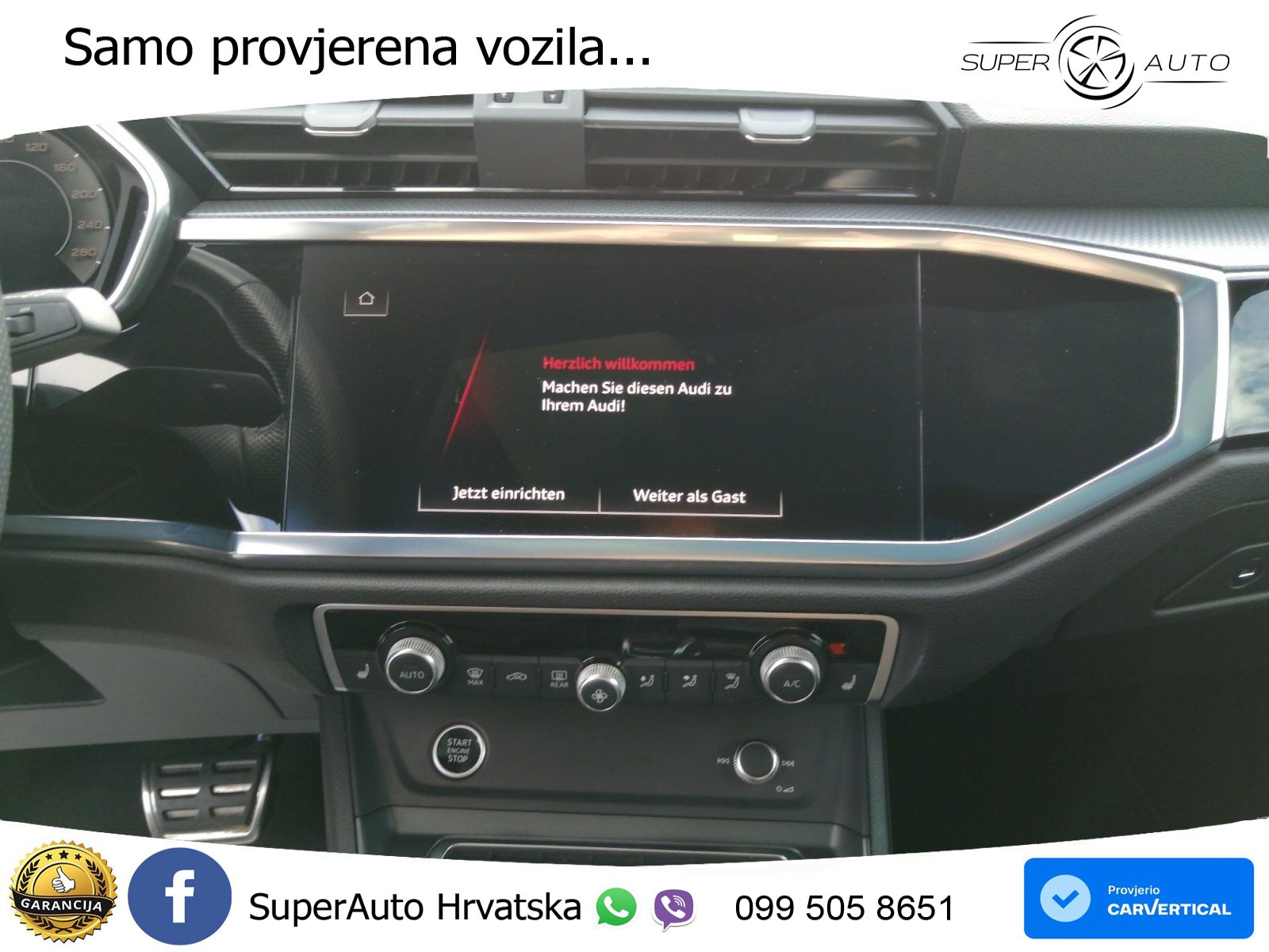 Audi Q3 40 TFSI (190 KS) quattro S tronic S line MATRIX+GR SJED+KAM