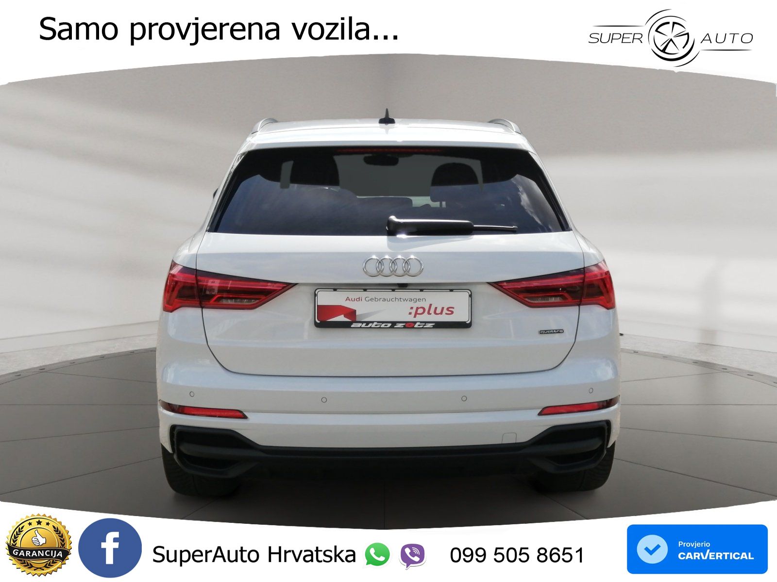 Audi Q3 40 TFSI (190 KS) quattro S tronic S line MATRIX+GR SJED+KAM