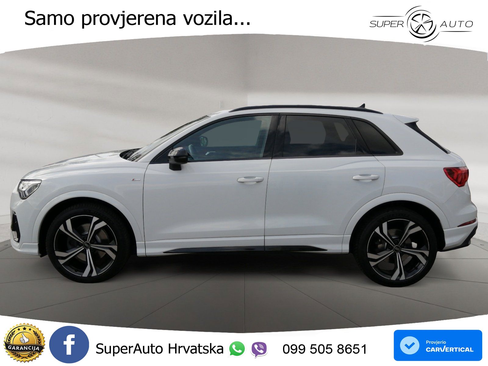 Audi Q3 40 TFSI (190 KS) quattro S tronic S line MATRIX+GR SJED+KAM
